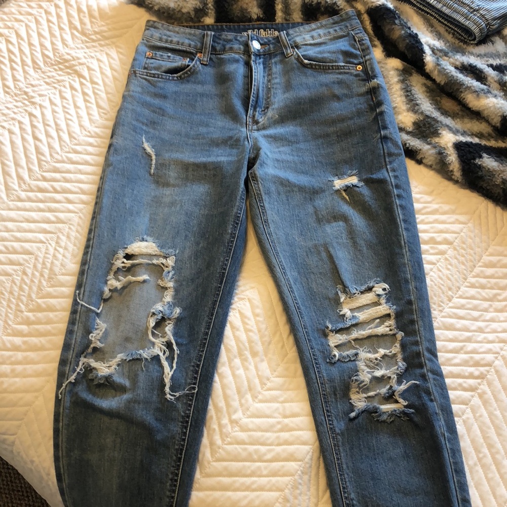 High Rise Mom Jeans - Picture 3 of 5